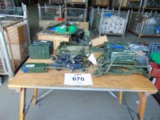 1 x UK/RT 351 Transmitter Complete with CES & 3 Batteries as Shown