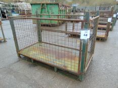 Heavy Duty MOD Steel Stacking Stillage w/ Removeable Side Bars & Corner Posts