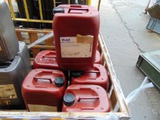 7 x 20 Litre Drums of Mobile RARUS 427, Quality Lubricant for air compressors. New Unissued