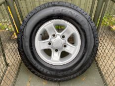 235/85R16 Boost alloy wheel and tyre