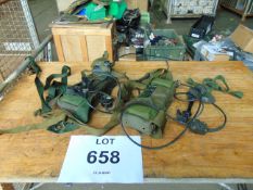 2 x Clansman RT 349 Transmitter Receiver c/w Accessories as Shown