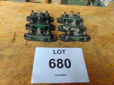 6 x Clansman Centre Junction Diapole Adapters