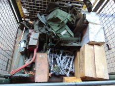 Stillage of Tools, Bags, Fixings, Spares ect.