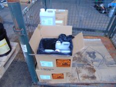 32 x 2.5 Litre Cans of alkali caustic heavy duty degreaser cleaner, New Unissued MoD Reserve Stocks