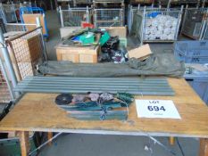 Clansman 6 Section Antenna Kit c/w Ropes, Pegs etc