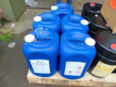 5 x 25 Litre Drums of AL 5 De Icer New Unissued MoD Reserve Stocks