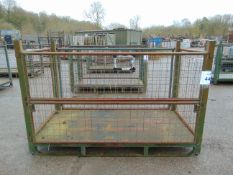 Heavy Duty MOD Steel Stacking Stillage w/ Removeable Side Bars & Corner Posts