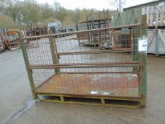 Heavy Duty MOD Steel Stacking Stillage w/ Removeable Side Bars & Corner Posts