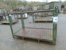 Heavy Duty MOD Steel Stacking Stillage w/ Removeable Side Bars & Corner Posts