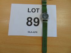 SEIKO Gen 1 Pilots Chrono RAF Harrier Force Issue Nato Marks, Date 1984