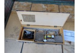 New Unissued Dunlop Wheel, Camber, Castor and King Pin Gauge Kit in Transit Case from MoD