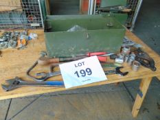 Ex MOD Tool Box w/ Various Tools