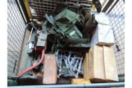Stillage of Tools, Bags, Fixings, Spares etc.