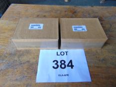 2 x New Unissued Clansman 24 Volt Rechargeable Radio Battery