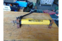 Enerpac Portable Hydraulic Pump for Rescue / Repair Equipment