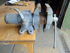 Swindens Patent Double Jaw Revolving Bench Vice