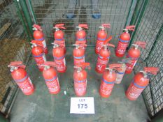 16 x Powder Fire Extinguishers