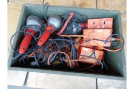 Inspection Lamps, Transformers etc from UK Fire Service Workshop