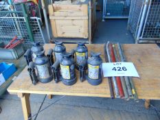 6 x Weber 3 Tonne Bottle Jacks
