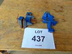 2 x Record Small Bench Vices