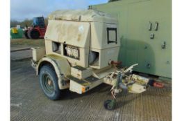 Lister 4 Cylinder Diesel 15 KVA Generator on Penman 2 Axle Trailer