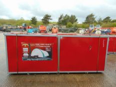 Heavy-Duty Storage Shelter - W30' x L85' x H15'.