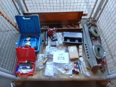 Stillage of Tools, Gauge Camber Kit, Lifting Bar etc