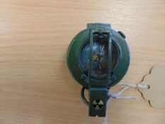 Stanley London British Army Brass Prismatic Compass in Mils, Made in UK