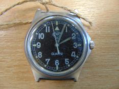 Rare CWC 0552 Royal Marines / Navy Issue Service Watch Nato Marks, Date 1990, * GULF WAR 1 *