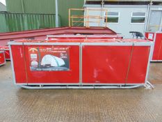 You are bidding on a Heavy-Duty Storage Shelter - W30' x L65' x H15'.