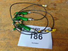 Q 3x DG10 Air Dusters c/w Fittings