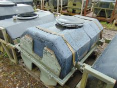 1 x Demountable 100 Gall Water Bowser c/w Frame for Fitting to Land Rover Trailer