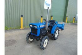 Iseki 1410 4x4 Diesel Compact Tractor c/w Rotavator