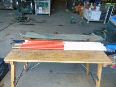 6 x Poles c/w Bag