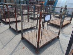 Home Office Steel Stacking Stillage W/ Removable Posts & Sides