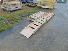 2 x (Pair) Aluminium 600kgs 2.5m Ramps from MoD