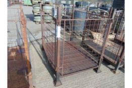 Steel Stacking Stillage with removeable sides and corner posts