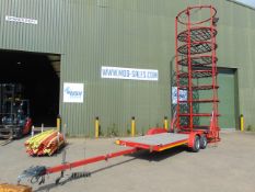 Vertical Reality Spider Mountain climbing system on mobile transport trailer