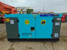 2023 New Unused 70 KVA Silent Diesel Generator - 3 Phase 230 / 400V.