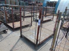 Home Office Steel Stacking Stillage W/ Removable Posts & Sides