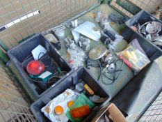 1 x Stillage of Motorcycle Spare Parts inc Carburettor Pistons etc