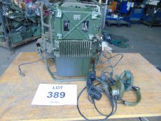 Clansman Transmitter Receiver RT 351 c/w 25 Watt RF AMP and Accessories as Shown