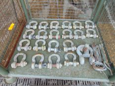 21 x HD Recovery D Shackles, Pins etc