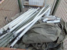 1 x Stillage British Army Tentage Poles, Fittings etc