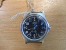 Rare CWC 0552 Royal Marines / Navy Issue Service Watch Nato Marks, Date 1990, * GULF WAR 1 *