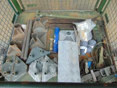 1 x Stillage Mast Bases, Ratchet Straps, Wheel Chocks, Power Plugs, Pegs Etc