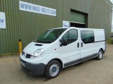 2007 Renault Trafic dCI 115 - 2ltr Diesel - 6 Seater Crew Van