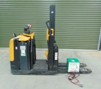 2021 Yale MO20 Electric Low Level Order Picker w/ Battery Charger