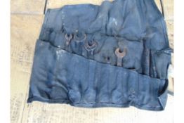 Very Rare Genuine Bedford RL Tool Kit and Roll Complete Marked Bedford Vanadium