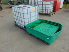 IBC tank & Spilguard Pallet spill container